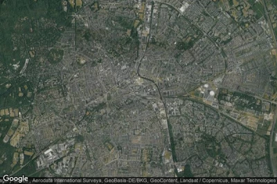 Vue aérienne de Apeldoorn
