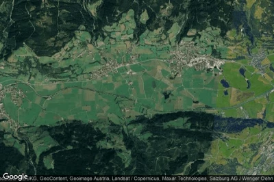 Vue aérienne de Politischer Bezirk Zell am See
