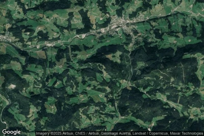 Vue aérienne de Ybbsitz
