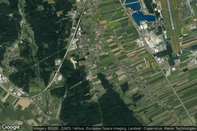 Vue aérienne de Unterpremstatten