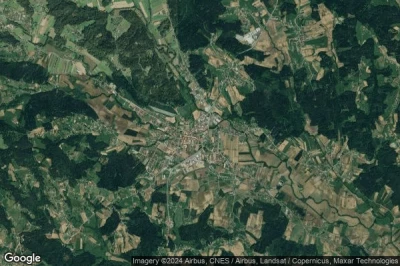Vue aérienne de Stainz