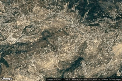 Vue aérienne de Bhamdoun