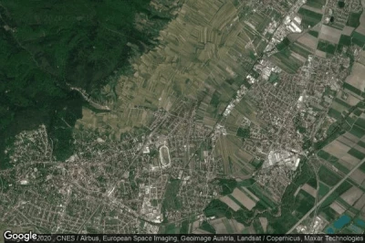 Vue aérienne de Pfaffstatten