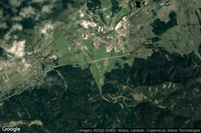 Vue aérienne de Krieglach