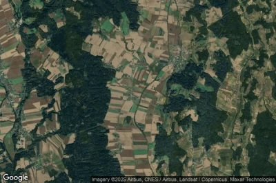 Vue aérienne de Hainsdorf im Schwarzautal