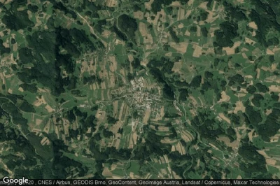 Vue aérienne de Gross-Gerungs