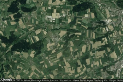 Vue aérienne de Gampern