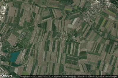 Vue aérienne de Aderklaa