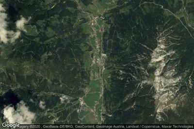 Vue aérienne de Achenkirch