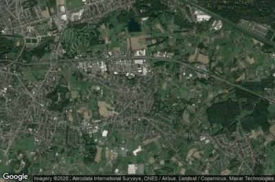 Vue aérienne de Wommelgem
