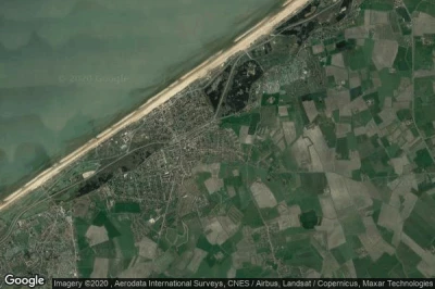 Vue aérienne de De Haan
