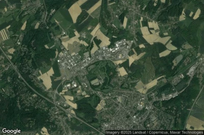 Vue aérienne de Wavre