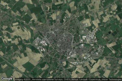 Vue aérienne de Tienen