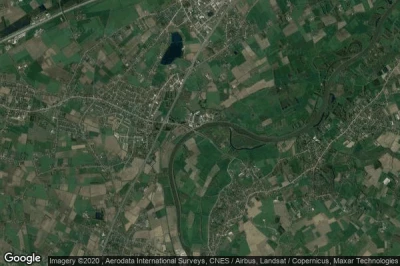 Vue aérienne de Sluis