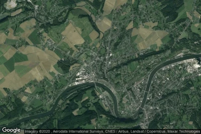 Vue aérienne de Mont Falize