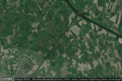 Vue aérienne de Damme