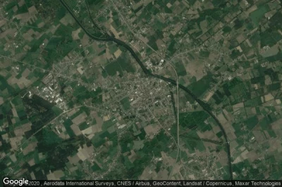 Vue aérienne de Bocholt
