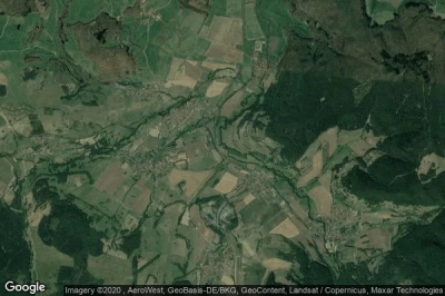 Vue aérienne de Zella