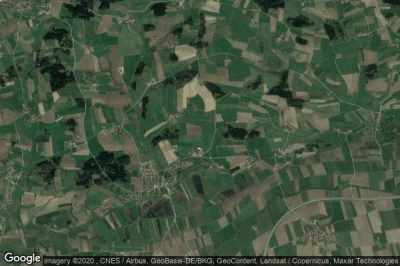 Vue aérienne de Zangberg