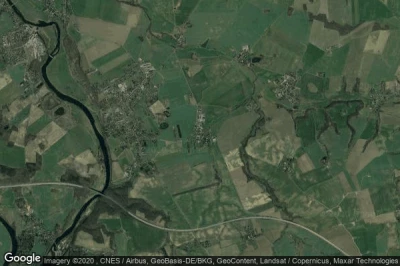 Vue aérienne de Würschwitz