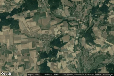 Vue aérienne de Wollbach