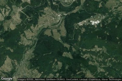 Vue aérienne de Wildflecken