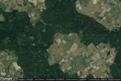 Vue aérienne de Wermertshausen