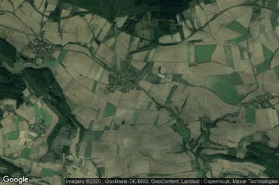 Vue aérienne de Wenzen