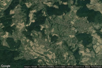Vue aérienne de Wenighösbach