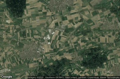 Vue aérienne de Wendelsheim