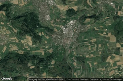Vue aérienne de Weil der Stadt