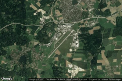 Vue aérienne de Weichselbaum