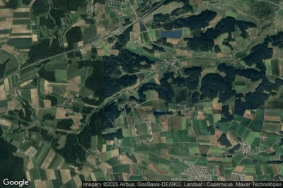 Vue aérienne de Wattenbach