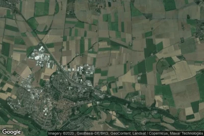 Vue aérienne de Warburg