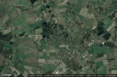 Vue aérienne de Walsen