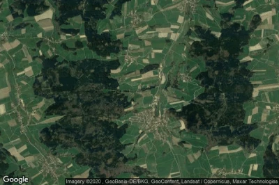 Vue aérienne de Walkertshofen