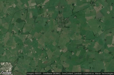 Vue aérienne de Waddewarden