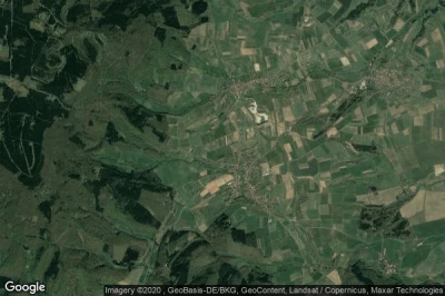 Vue aérienne de Vockerode