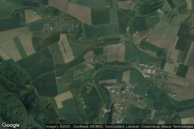 Vue aérienne de Vitzenburg