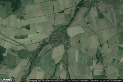 Vue aérienne de Veckenstedt