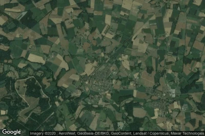 Vue aérienne de Vadrup
