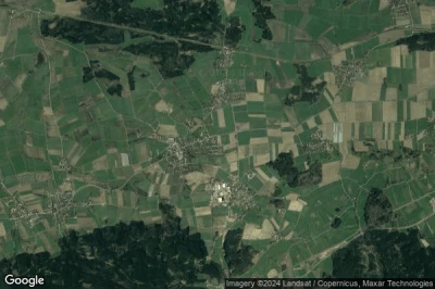 Vue aérienne de Ustersbach