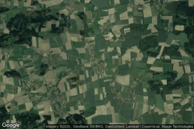 Vue aérienne de Unterschweinbach