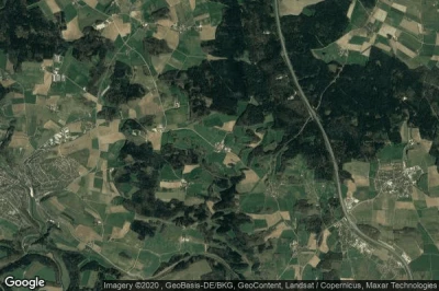 Vue aérienne de Unterlichtenberg