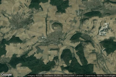 Vue aérienne de Uettingen
