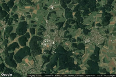 Vue aérienne de Trochtelfingen