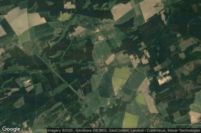 Vue aérienne de Thießen