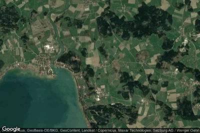 Vue aérienne de Thauernhausen