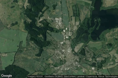 Vue aérienne de Teterow