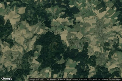 Vue aérienne de Tannenwirtshaus